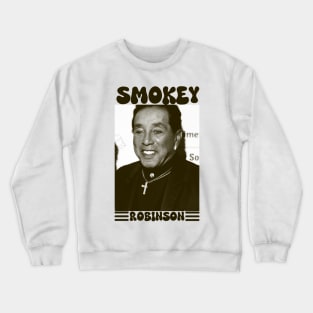 Smokey Robinson The King Of Motown Crewneck Sweatshirt